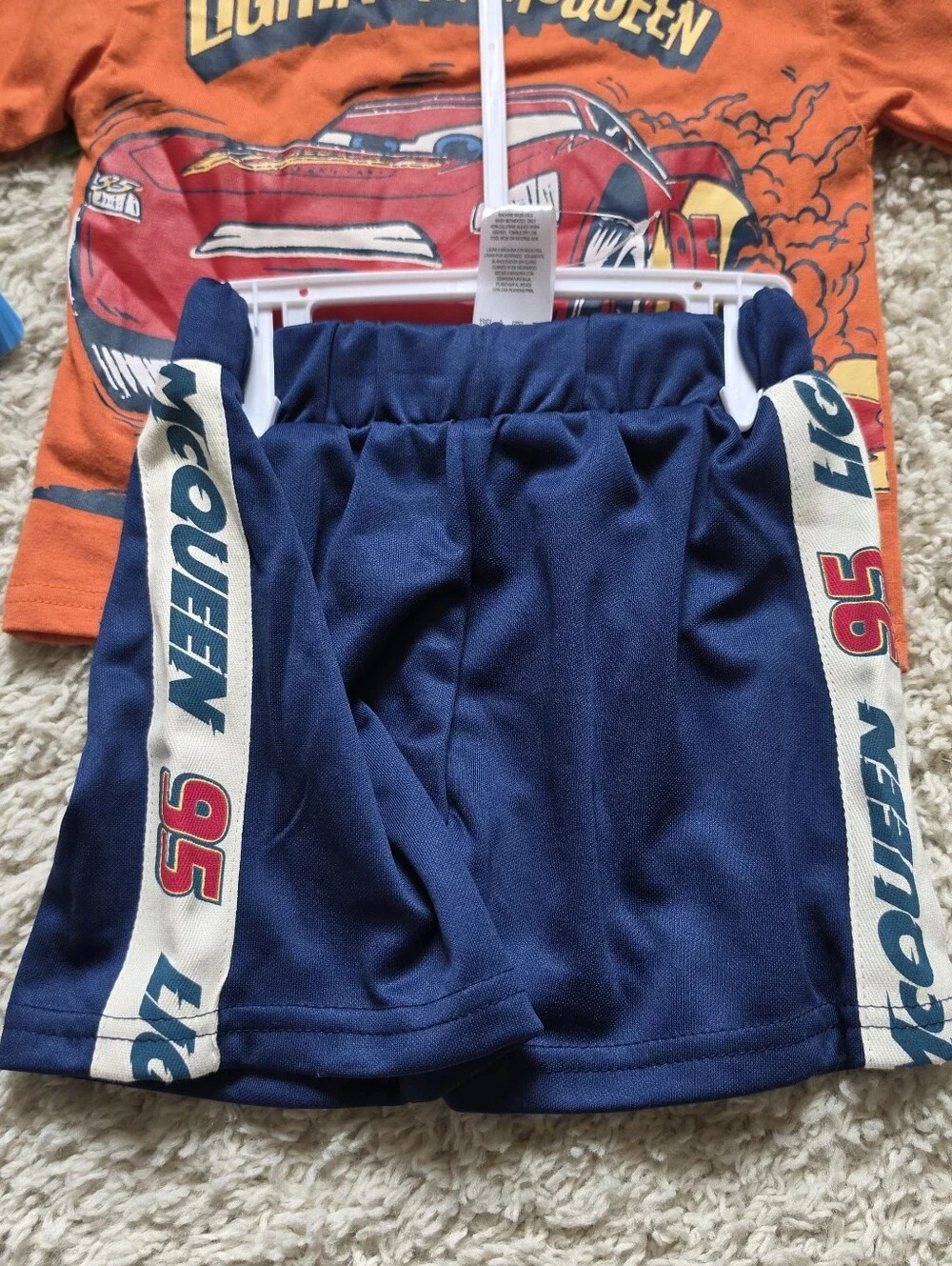 Baby Boy Lightening McQueen Outfit (9-12 Months)